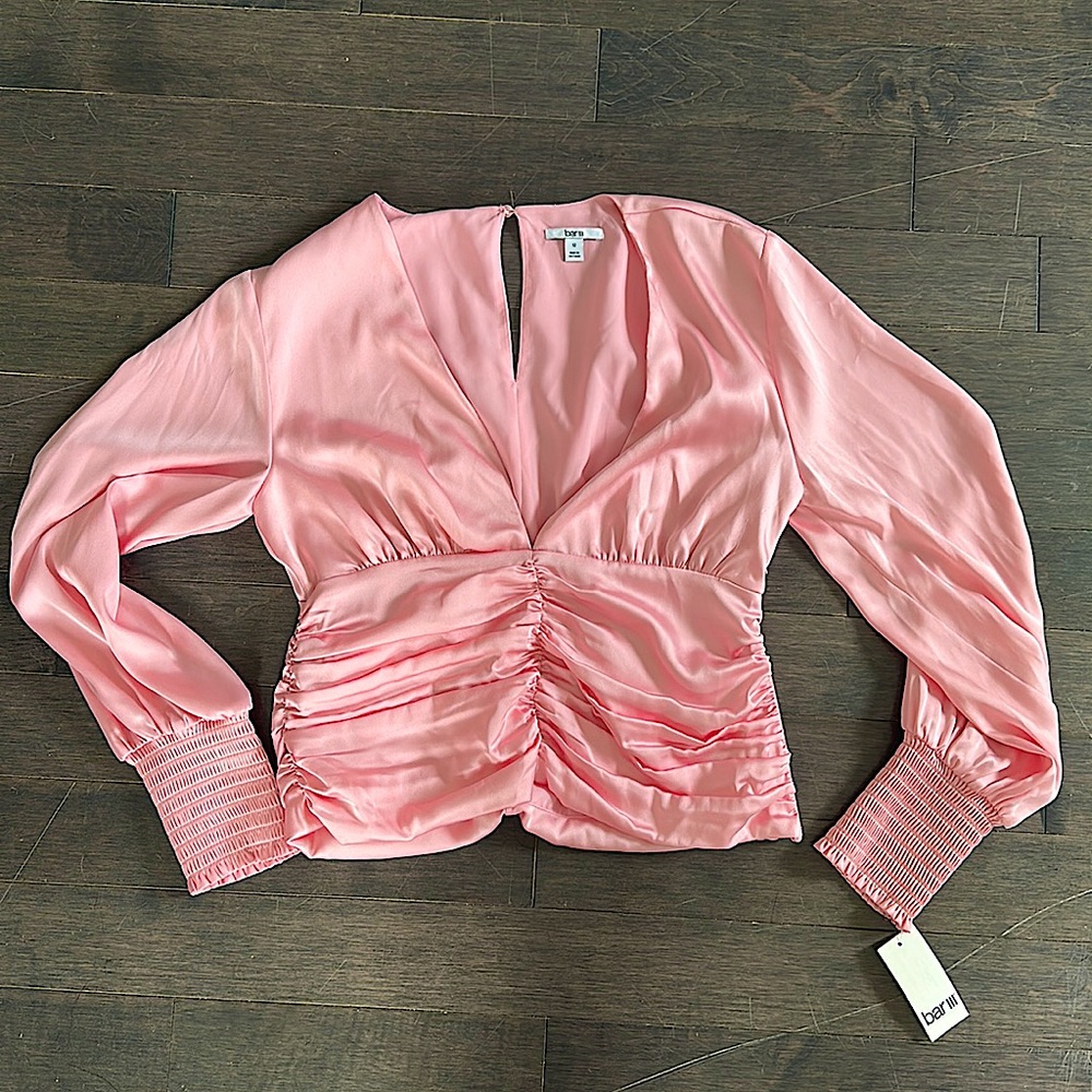The bar blush pink top